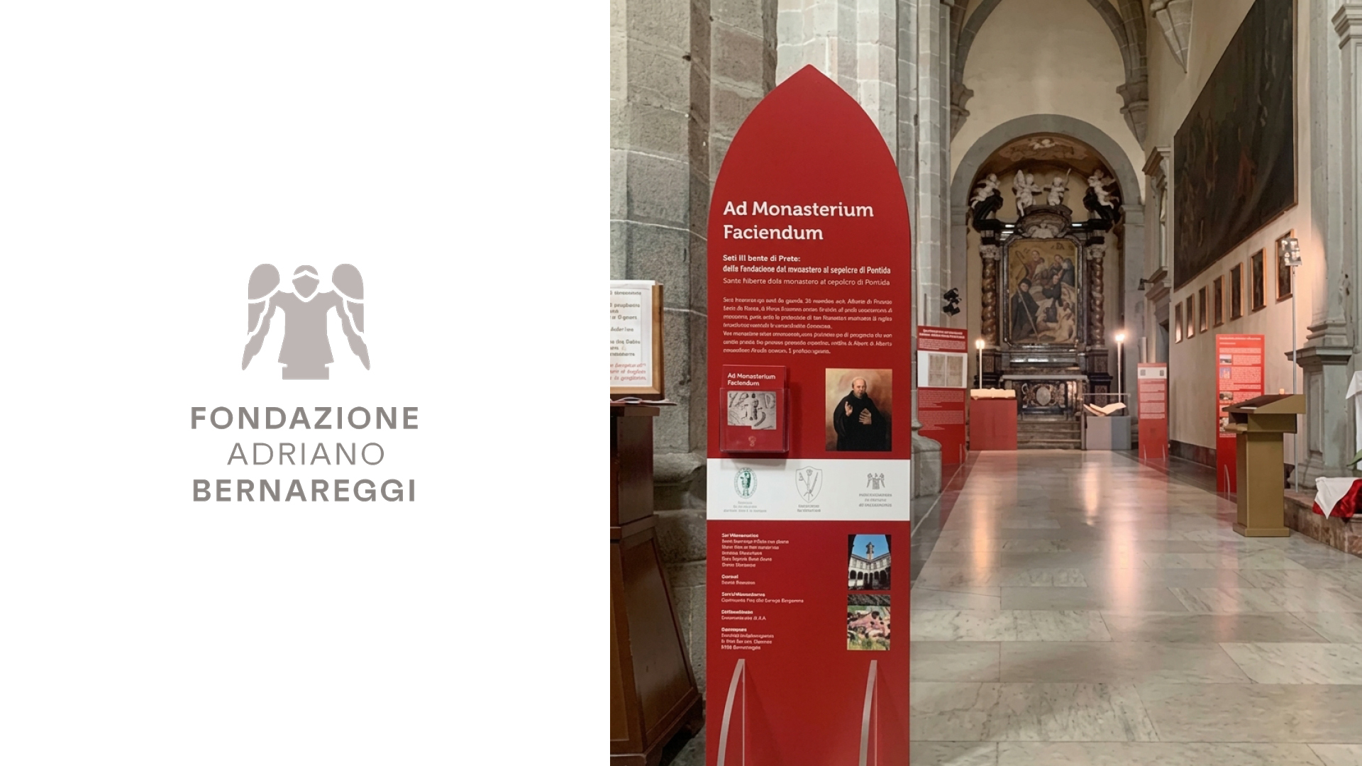 I totem di SPHERO per Fondazione Bernareggi 